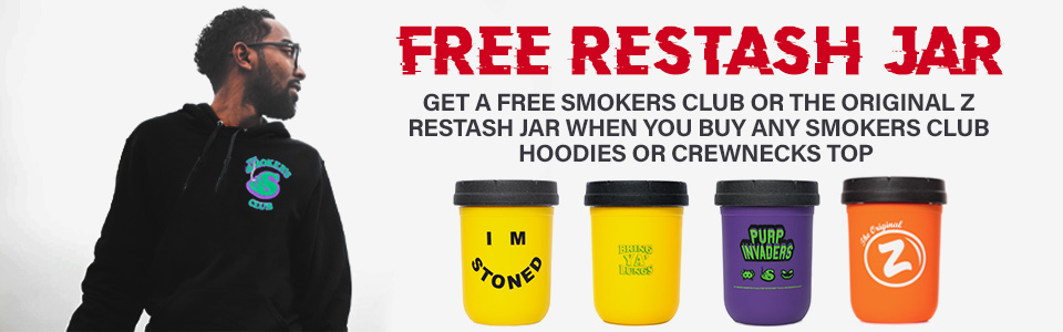 FREE RESTASH JAR - The Smokers Club
