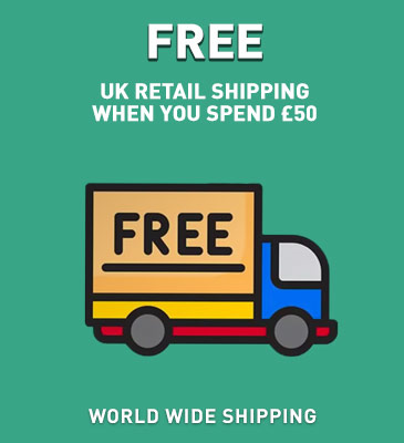 Free Worldwide Shipping Over £50