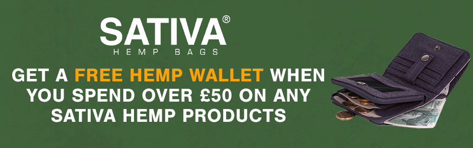 Sativa Hemp Bags - Free Wallet