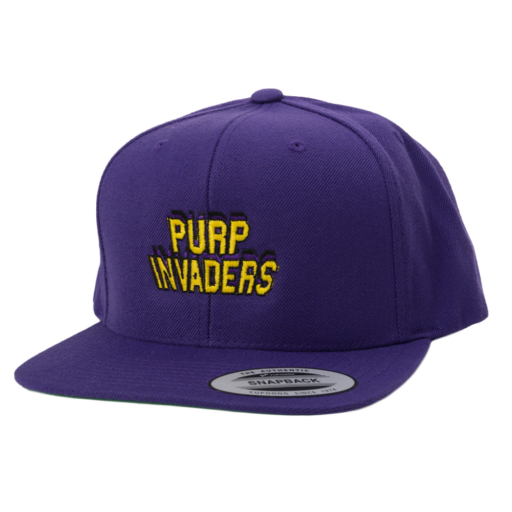 Purple Invaders SnapBack Baseball Cap