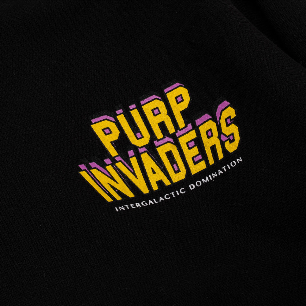 Purple Invaders Core Hoodie by The Smokers Club
