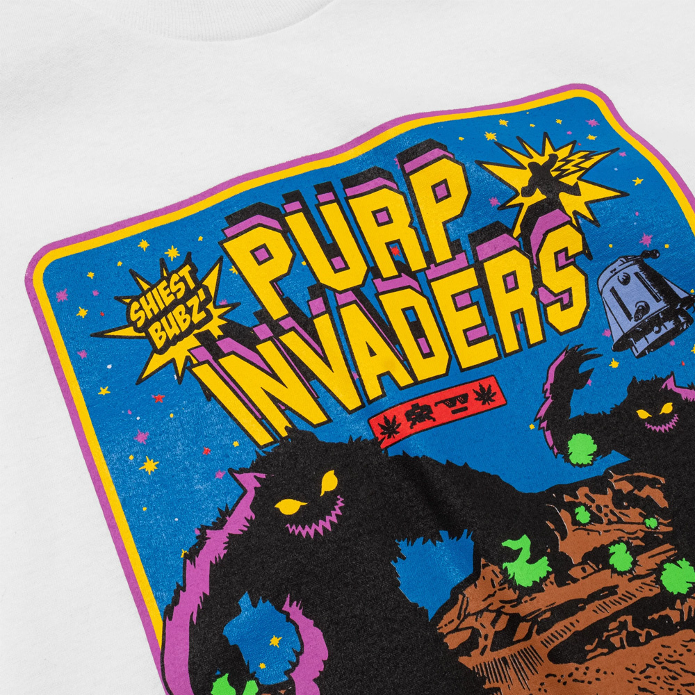 Purple Invaders Episode 1 T-Shirt