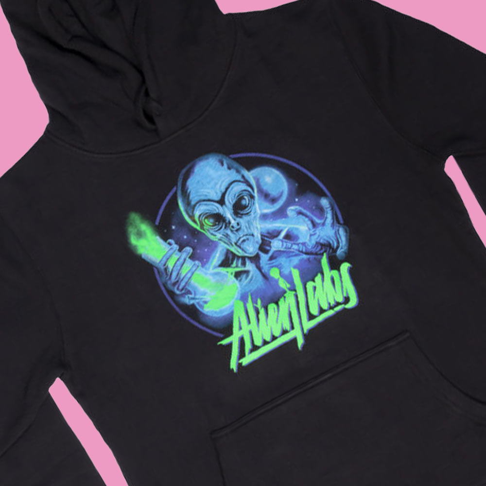 Take Me To Your Dealer Hoodie by Alien Labs