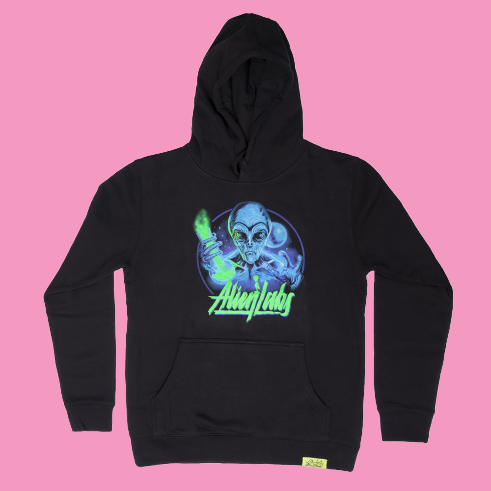 Take Me To Your Dealer Hoodie by Alien Labs